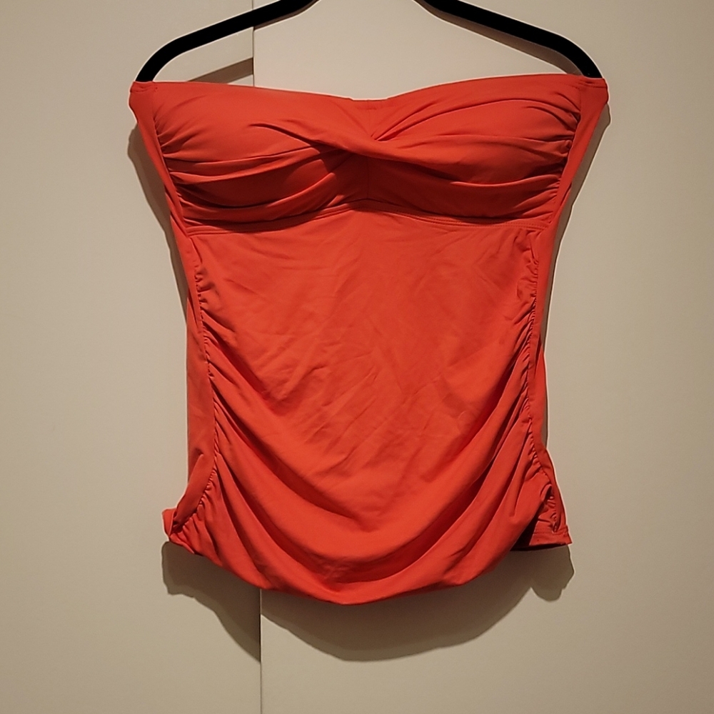 Strapless Anne Cole bathing suit top